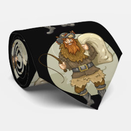 corbata de Belsnickel - corbata navideña Navidad 2