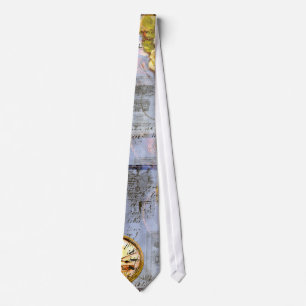 Corbata de bolsillo estilo cosmético Steampunk