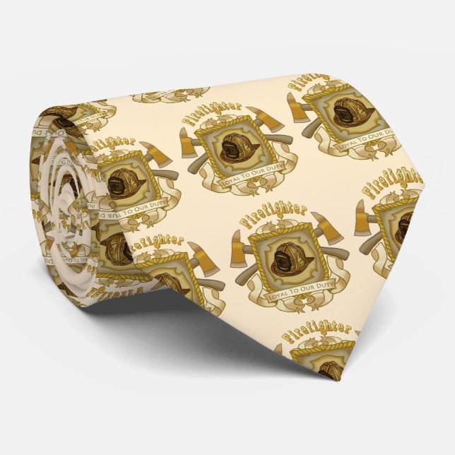 Corbata de bombero Loyal Shield (Enrollado)