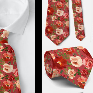 Corbata de caballero   Corbata de cuello floral pa