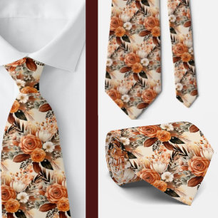 Corbata de caballero   Corbata de cuello floral pa