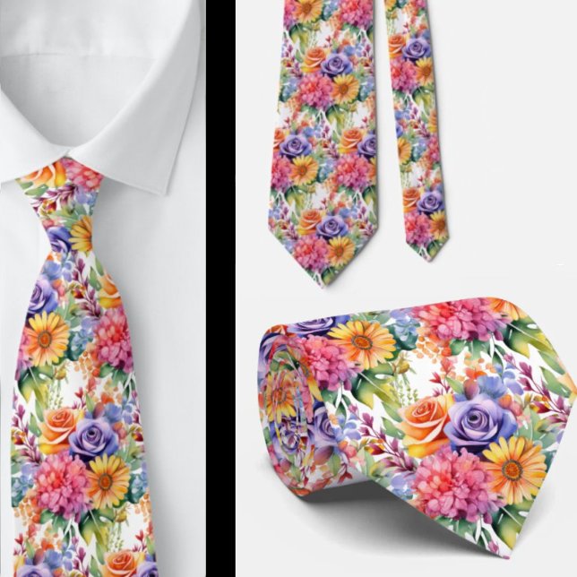 Corbata de caballero | Corbata de flores para boda (Subido por el creador)