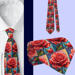 Corbata de caballero   Corbata floral para boda y 