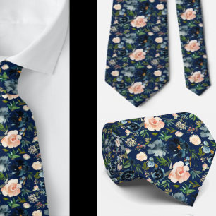 Corbata de caballero Corbata floral para boda y