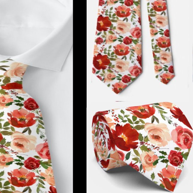 Corbata de caballero | Corbata floral para boda y  (Subido por el creador)