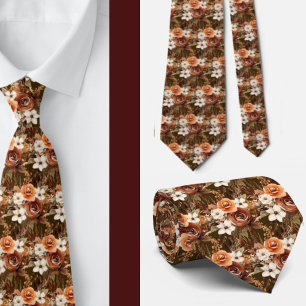 Corbata de caballero   Corbata floral para boda y 