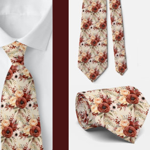 Corbata de caballero   Corbata floral para boda y 
