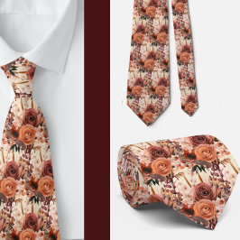 Corbata de caballero | Corbata floral para boda y