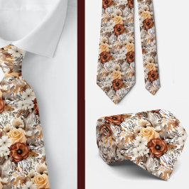 Corbata de caballero | Corbata floral para boda y