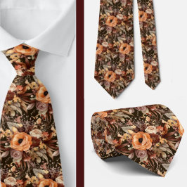 Corbata de caballero | Corbata floral para boda y