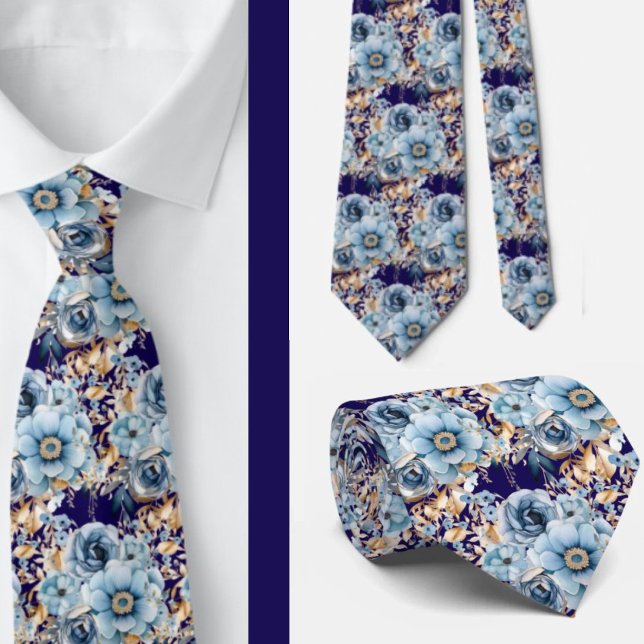 Corbata de caballero | Corbata floral para boda y  (Subido por el creador)