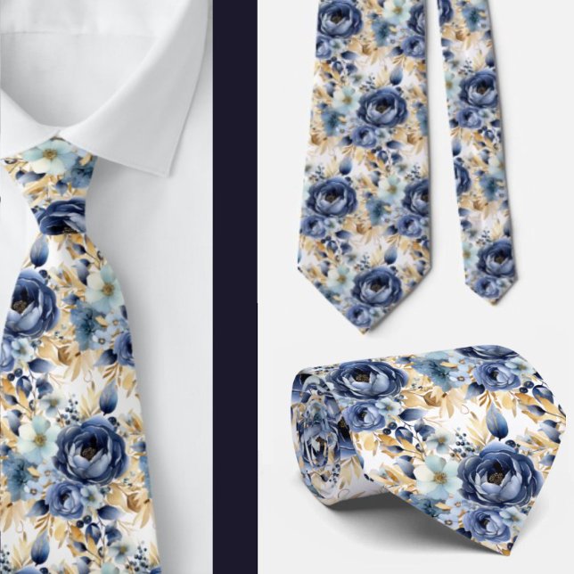 Corbata de caballero | Corbata floral para boda y  (Subido por el creador)