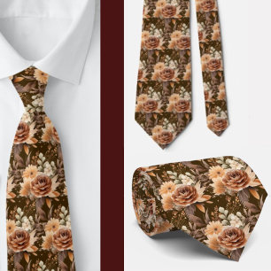 Corbata de caballero Corbata floral para boda y
