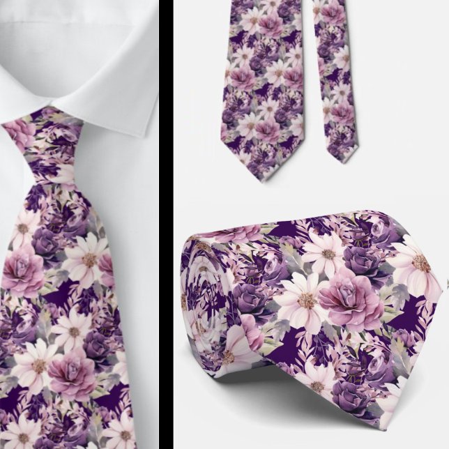 Corbata de caballero | Corbata floral para boda y  (Subido por el creador)