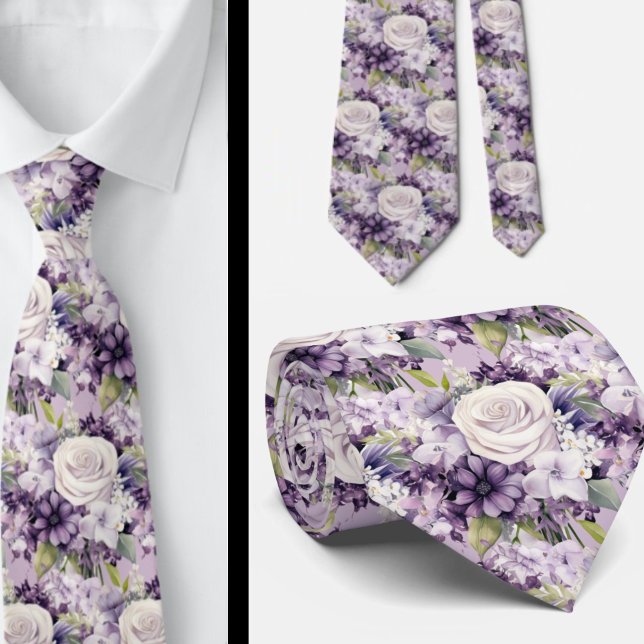 Corbata de caballero | Corbata floral para boda y  (Subido por el creador)