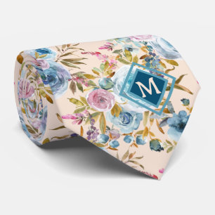 Corbata de caballero   Corbata floral para boda y 
