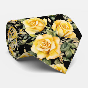 Corbata de caballero Corbata floral para bodas y