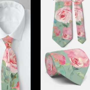 Corbata de Caballero Corbata Floral para Bodas y