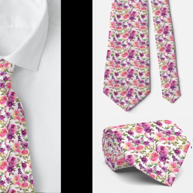 Corbata de caballero | Corbata floral para bodas y (Subido por el creador)