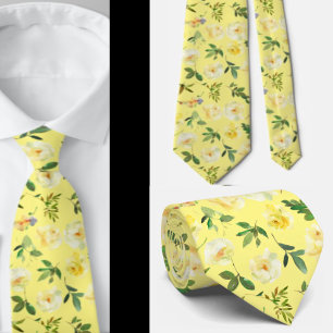 Corbata de caballero Corbata floral para bodas y