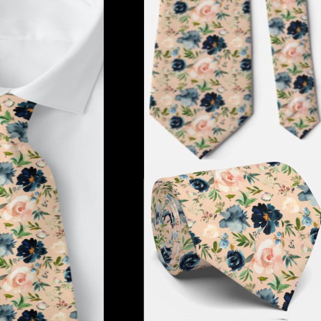 Corbata de caballero | Corbata floral para bodas y (Subido por el creador)
