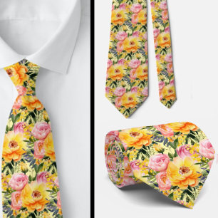 Corbata de caballero Corbata floral para bodas y