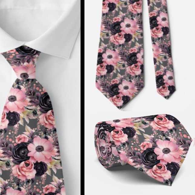 Corbata de caballero | Corbata floral para bodas y (Subido por el creador)