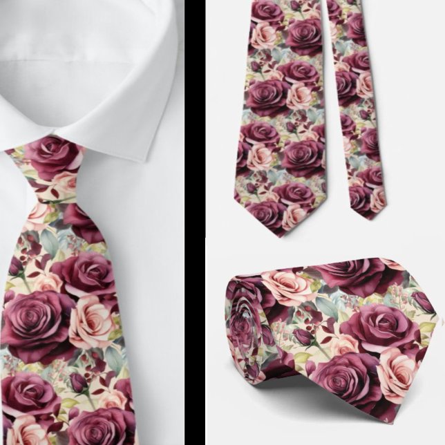 Corbata de caballero | Corbata floral para bodas y (Subido por el creador)