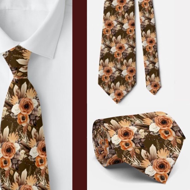 Corbata de caballero | Corbata floral para bodas y (Subido por el creador)