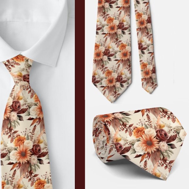 Corbata de caballero | Corbata floral para bodas y (Subido por el creador)