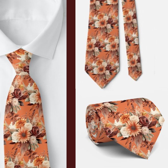 Corbata de caballero | Corbata floral para bodas y (Subido por el creador)