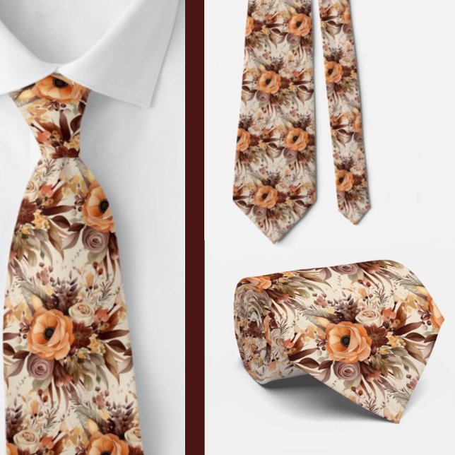 Corbata de caballero | Corbata floral para bodas y (Subido por el creador)