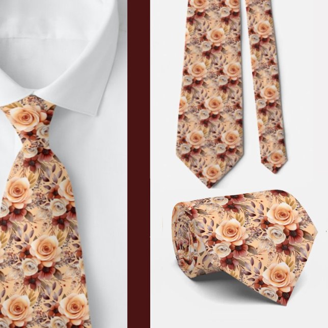 Corbata de caballero | Corbata floral para bodas y (Subido por el creador)