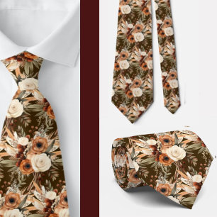 Corbata de caballero Corbata floral para bodas y