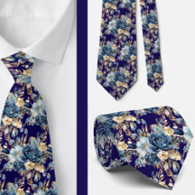 Corbata de caballero | Corbata floral para bodas y