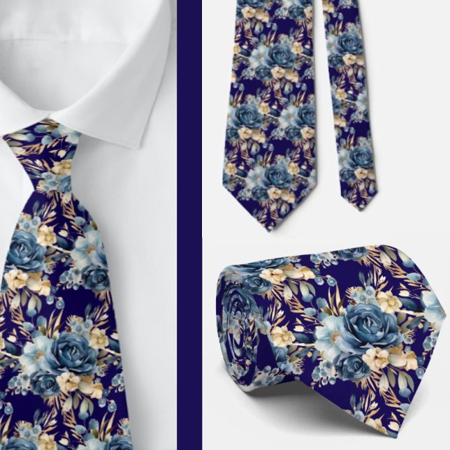 Corbata de caballero | Corbata floral para bodas y (Subido por el creador)