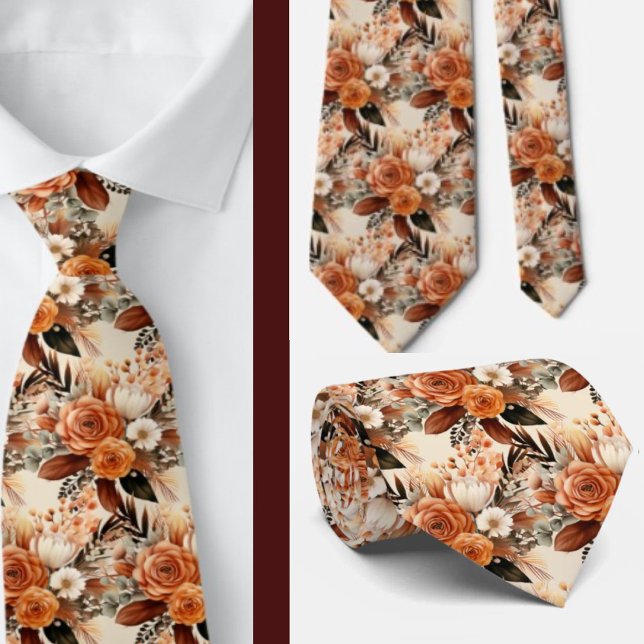 Corbata de caballero | Corbata floral para bodas y (Subido por el creador)