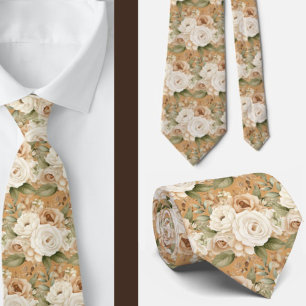 Corbata de caballero Corbata floral para bodas y