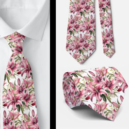 Corbata de caballero | Corbata floral para cuello 