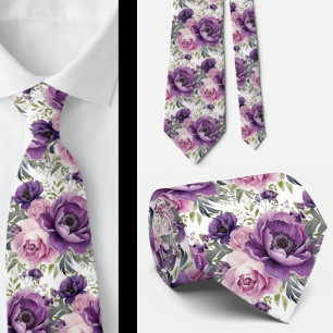 Corbata de caballero Corbata floral para cuello