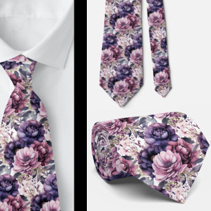 Corbata de caballero Corbata floral para cuello