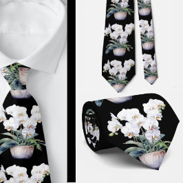 Corbata de caballero | Corbata floral para cuello