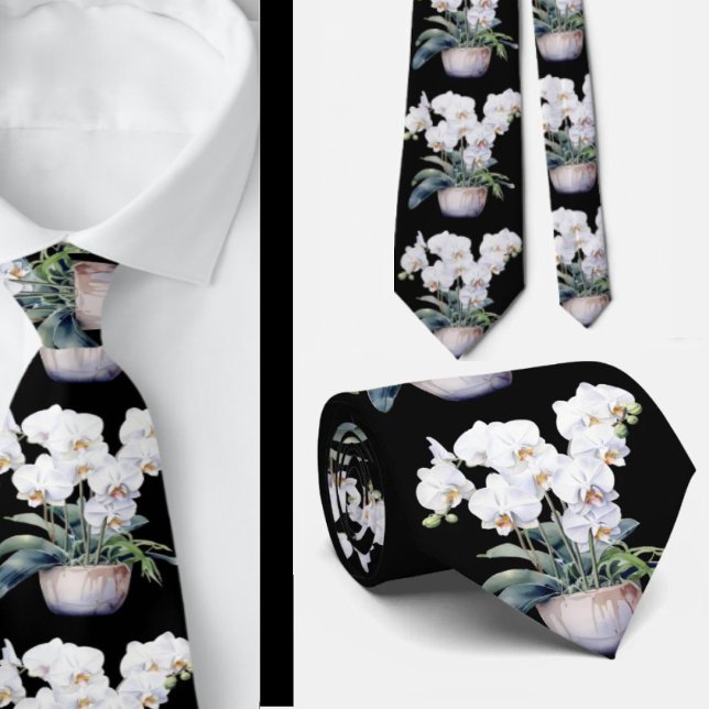Corbata de caballero | Corbata floral para cuello  (Subido por el creador)