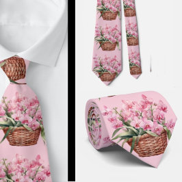 Corbata de caballero | Corbata floral para cuello