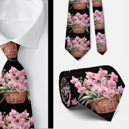 Corbata de caballero | Corbata floral para cuello