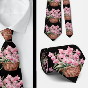 Corbata de caballero Corbata floral para cuello