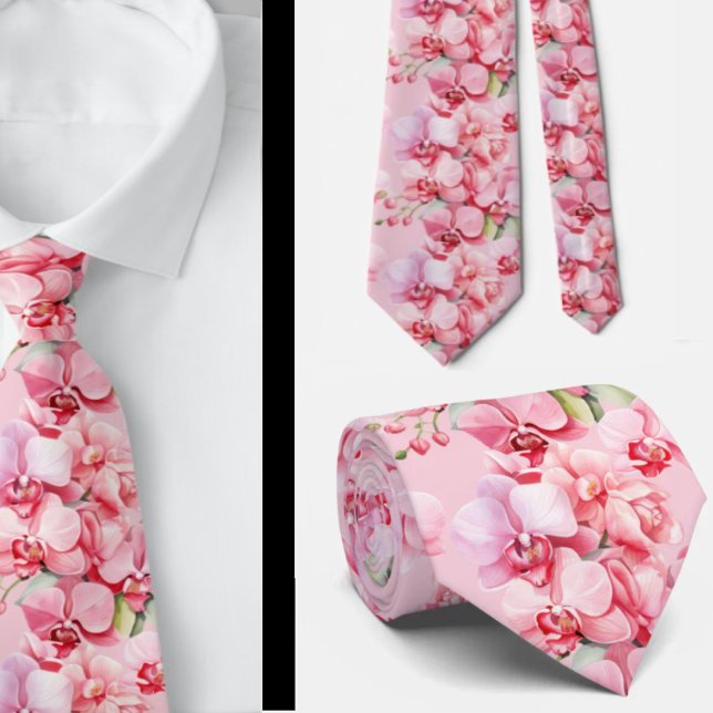 Corbata de caballero | Corbata floral para cuello  (Subido por el creador)