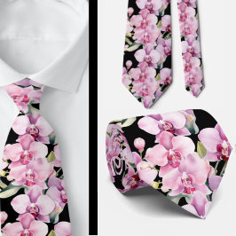 Corbata de caballero | Corbata floral para cuello