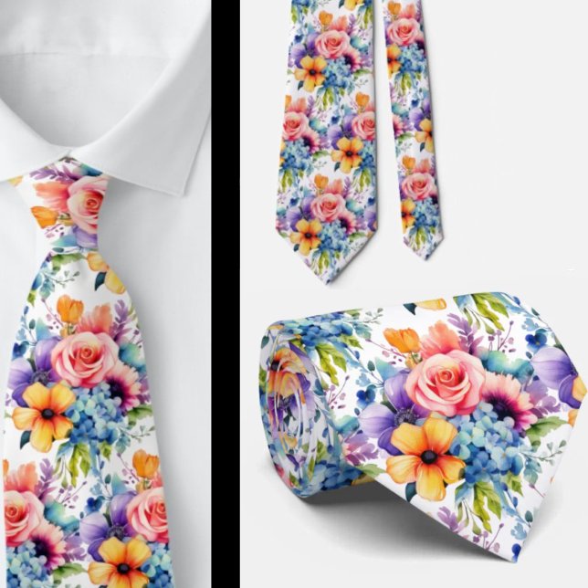 Corbata de caballero | Corbata floral para eventos (Subido por el creador)