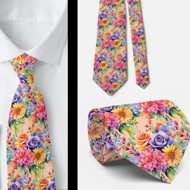 Corbata de caballero | Corbata floral para eventos (Subido por el creador)